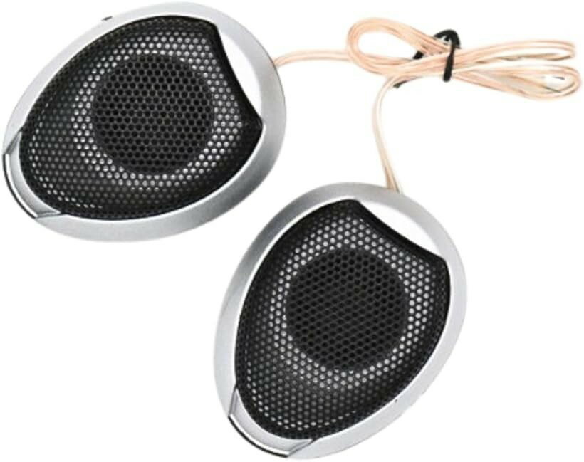 カー オーディオ コンパクトスピーカー 高音域対応 ツイーター 2個セット 車内設置用 (幅5.3 x 長6.8 x 高2.5cm)(2.0)