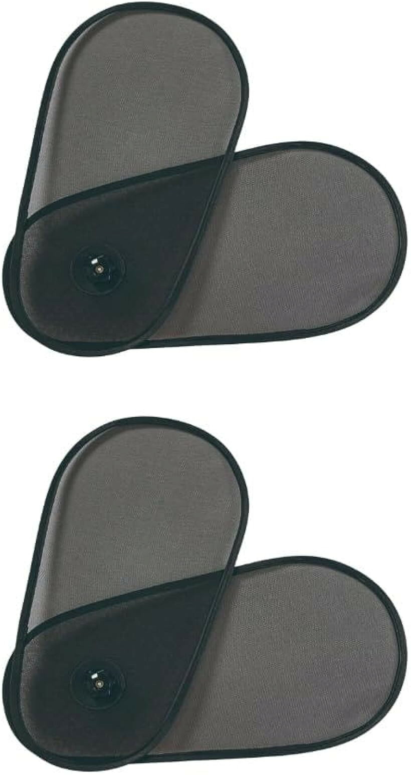 Front Glass - 車 サンシェード サイド 日除け カー用品 車内 アクセサリー 車用サンシェード サンシェード車 遮光 (ブラック2枚セット)