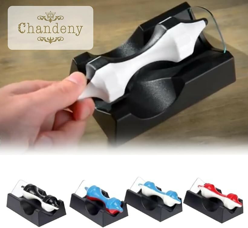 ジャイロスコープ おもちゃ 磁力 回転トイ インテリア 雑貨 大人向け 気分転換 (ブルーxホワイト)