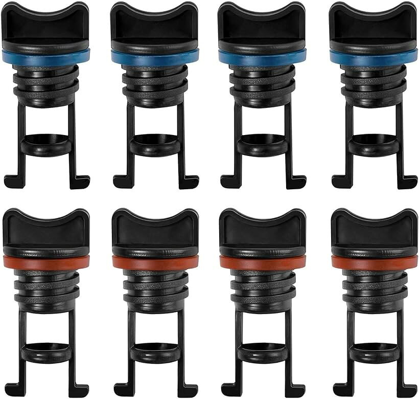 商品コード2brjtd9tjv商品名カヤック 排水プラグ カバー 防水ゴムパッキン付 8個入り ネジドレンストッパー 船体排水穴スレッドバング 水抜き栓 ナイロン製 軽量コンパクト 漏れ防止ブランドLEONTOOLカラーブルー オレンジサイズ等径18mmセット内容: オレンジ色ナイロン排水栓4個、青色ナイロン排水栓4個。日常使用と交換に十分な数量です。素材: 高品質ナイロン製で壊れにくく、塩水・淡水環境に耐え、長持ちする性能を維持します。精密なネジ設計でカヤックに安全にロックされ、漏れ防止シールを実現。取り付け・取り外し簡単: プラグをスリーブに直接ねじ込むだけで船体内の水を排水。しっかり固定すればボート内への水の侵入を防ぎます。信頼性の高い防水シール: 各プラグには内蔵ゴムOリングガスケットが付き、水の浸入を止めカヤックを乾燥した状態に保ちます。高振動条件下でもシールを保持する設計で、柔らかいガスケットは船体のキズや損傷も防ぎます。ユニバーサルフィット: 全長 2.13インチ (54mm)、ネジ部直径 3/4インチ (18mm) で、ほとんどのカヤック、オーシャンカヤック、ネイティブカヤック、カヌー、ボート、マリン、ヨット、ラフトなどに適合します。※ 他ネットショップでも併売しているため、ご注文後に在庫切れとなる場合があります。予めご了承ください。※ 品薄または希少等の理由により、参考価格よりも高い価格で販売されている場合があります。ご注文の際には必ず販売価格をご確認ください。※ 沖縄県、離島または一部地域の場合、別途送料の負担をお願いする場合があります。予めご了承ください。※ お使いのモニタにより写真の色が実際の商品の色と異なる場合や、イメージに差異が生じることがあります。予めご了承ください。※ 商品の詳細（カラー・数量・サイズ 等）については、ページ内の商品説明をご確認のうえ、ご注文ください。※ モバイル版・スマホ版ページでは、お使いの端末によっては一部の情報が表示されないことがあります。すべての記載情報をご確認するには、PC版ページをご覧ください。LEONTOOL ナイロン製カヤック排水栓キット 8ピースは、あなたのカヤックアドベンチャーに不可欠な船体メンテナンス部品を提供します。18mm（3/4インチ）穴用に設計されたこの包括的なセットには、ゴムシール付きカヌー・ボート船体用ネジ式排水栓が含まれており、信頼性の高いスカッパープラグの代替品となります。キットは目立つブルーとオレンジ色で提供され、船上でのプラグの見つけやすさを実現。これらの排水栓は、オーシャンカヤック、ストリームカヤック、ディンギー、カヌー、ボートなど、様々な船舶に適しています。ナイロン構造は耐久性を確保しつつ軽量であり、組み込まれたゴムシールは正しく取り付けると防水保護を提供します。ネジ式設計により船体排水穴にしっかりと固定され、保管時や輸送中の望まない水の侵入を防ぎます。使い古したプラグの交換や、緊急修理用の予備を手元に置いておくために、この8点セットは水上活動に十分備えさせてくれます。プラグは、必要に応じて制御された排水を可能にし、使用中は水の侵入を防ぐことで、カヤックの浮力と性能維持に役立ちます。