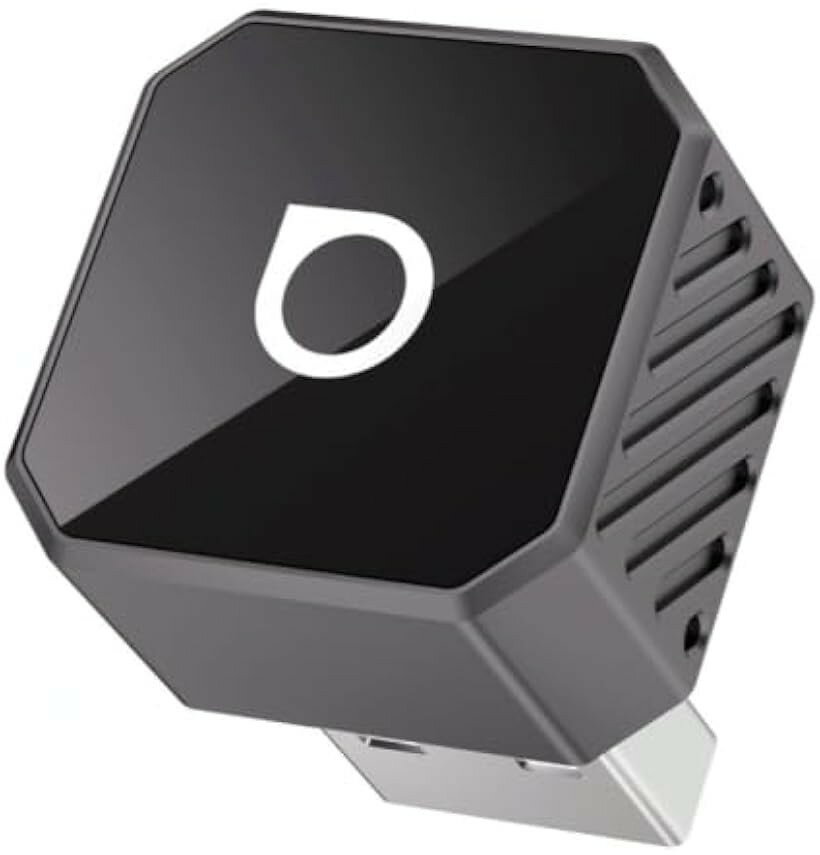 公式 オットキャスト Mini Pot 最新 ワイヤレスCarPlay/Android Autoアダプター ミニ 純正有線CarPlay/Android Auto対応車専用 Bluetooth音楽/通話対応 プラグ＆プレイ 自動接続 ブラック