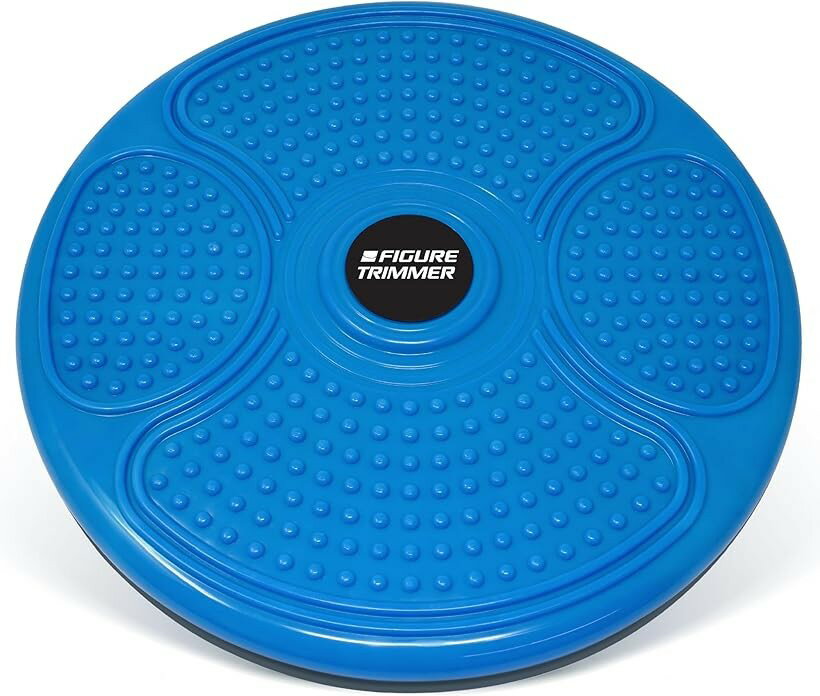 ツイストボード コアツイスト お腹 痩せ マシン ツイスター ゴルフ 回転盤 XLサイズ 直径35cm (ブルー, 直径約35cm)