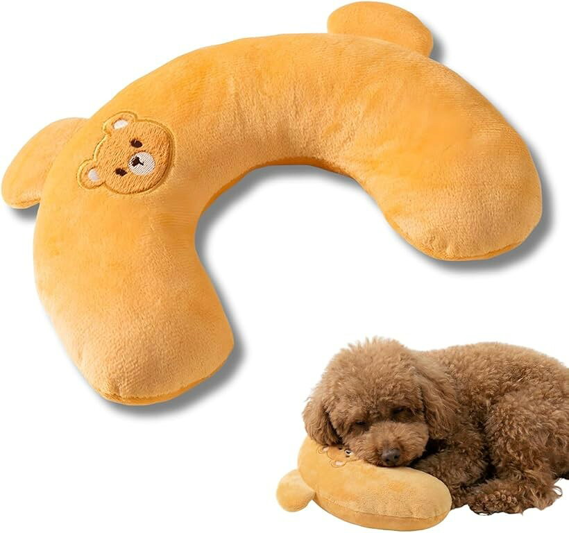 犬 猫 クッション 枕 あごのせ枕 ペット (クマ)