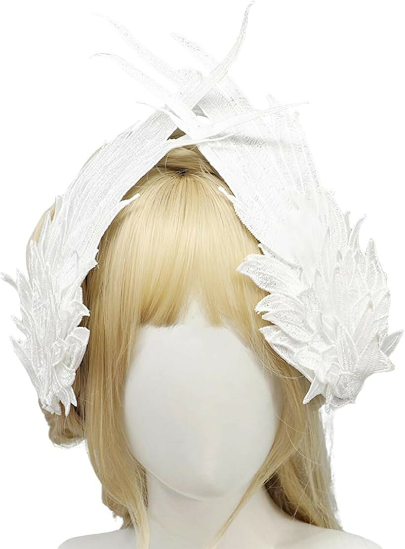 楽天市場】ヘッドドレス（カラーホワイト）（その他｜コスプレ・変装