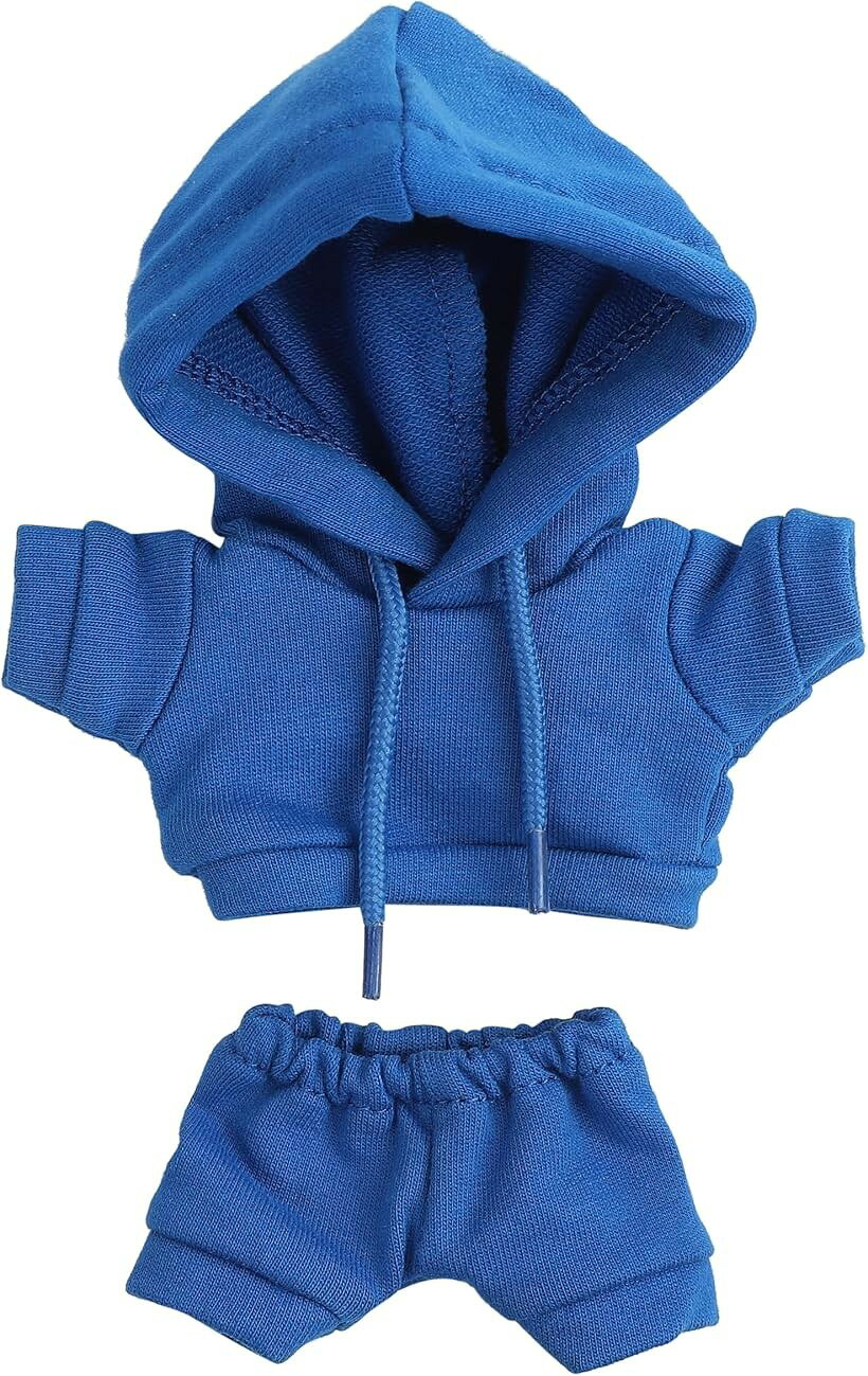 バリエーションコード : 2bkhyilwo2商品コード2bkhyfpgfq商品名ぬい服 ぬいぐるみ 服 パーカー ズボン 人形ブランドAXLUCEカラーブルーサイズ等20cmぬいぐるみ用のパーカーとズボンです。お気に入りのぬいぐるみをおしゃれに着せ替えれば、写真撮影やお出かけがもっと楽しくなります。SNS映え間違いなしの可愛さで、つい持ち歩きたくなる推し活・ぬい活の必須アイテムです。「 適用サイズ 」約10cm・約15cm・約20cm ぬいぐるみ「 セット内容 」パーカー・ズボン　＊人形本体は含まれません。柔らかく丈夫な生地で作られているため、大切なぬいぐるみを傷めず安心です。着脱も簡単なので、着せ替え初心者でもストレスなく楽しめます。人形本体は含まれません。またセット内容以外のものも含まれません。人が着る服と違い、サイズが小さいため、縫製などが多少甘い場合がございます。ご了承いただけますと幸いです。モニター環境により、写真の色とは、多少、異なる場合がございます。細部のデザインは時期により、多少、変更される場合がございます。濃い色の服の場合、湿った状態や、着せたままの状態は、ぬいぐるみに色が移る原因になる場合があるので、長期間の着用は避けていただきますようお願いいたします。※ 他ネットショップでも併売しているため、ご注文後に在庫切れとなる場合があります。予めご了承ください。※ 品薄または希少等の理由により、参考価格よりも高い価格で販売されている場合があります。ご注文の際には必ず販売価格をご確認ください。※ 沖縄県、離島または一部地域の場合、別途送料の負担をお願いする場合があります。予めご了承ください。※ お使いのモニタにより写真の色が実際の商品の色と異なる場合や、イメージに差異が生じることがあります。予めご了承ください。※ 商品の詳細（カラー・数量・サイズ 等）については、ページ内の商品説明をご確認のうえ、ご注文ください。※ モバイル版・スマホ版ページでは、お使いの端末によっては一部の情報が表示されないことがあります。すべての記載情報をご確認するには、PC版ページをご覧ください。