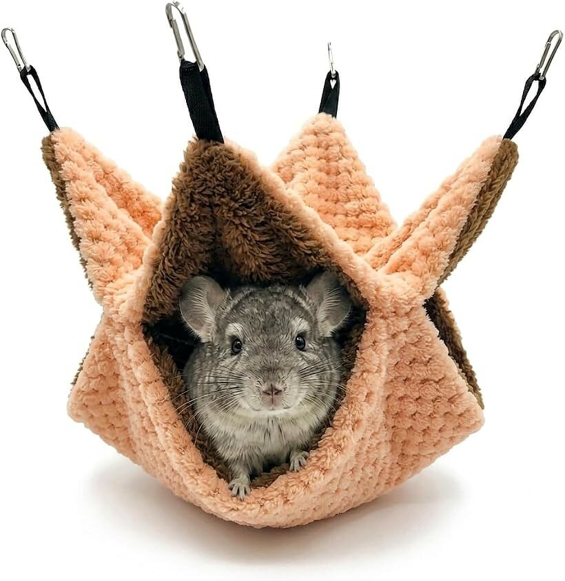 チンチラ ハンモック ハウス ステップ ケージ デグー フェレット おもちゃ 小動物 ...