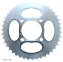 【楽天ランキング1位入賞】スプロケット 43T GN125H GS125 EN125 ドリブンスプロケット リア 43丁 nkr1014(シルバー 43)