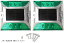 6 LED 道路 鋲 路肩 標 誘導 灯 ソーラー 充電 式 セット 緑 点滅 2個 + 固定用 ビス 5本( 34. 6LED 緑 2個 ビス セット) 5,080円