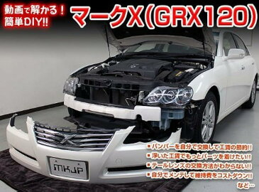 マークX GRX 120 メンテナンス オールインワン DVD 内装 ＆ 外装 セット ＋ 内張り 剥がし はがし 外し ハンディリムーバー 4点 工具 + 軍手 トヨタ TOYOTA C038