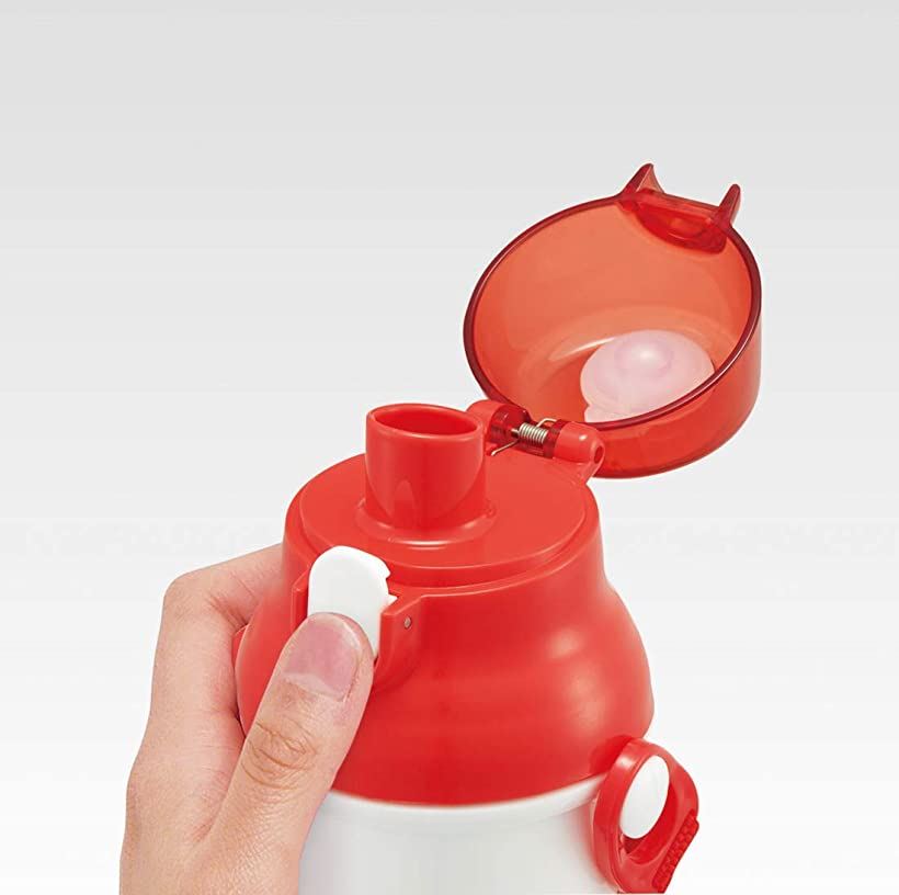 子供用 プラスチック 水筒 ハローキティ サンリオ 2020年 新デザイン 480ml PSB5SAN(直飲み, 480ml)