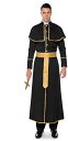 シャンディニー 神父 コスプレ 宣教師 コスチューム 修道士 衣装 司祭 仮装 メンズ キリスト XLサイズ