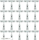 ポップクリップ POPスタンド 店舗 展示 値札 表示 ディスプレイ 10.5cm 20個セット(10.5cm 20個セット)