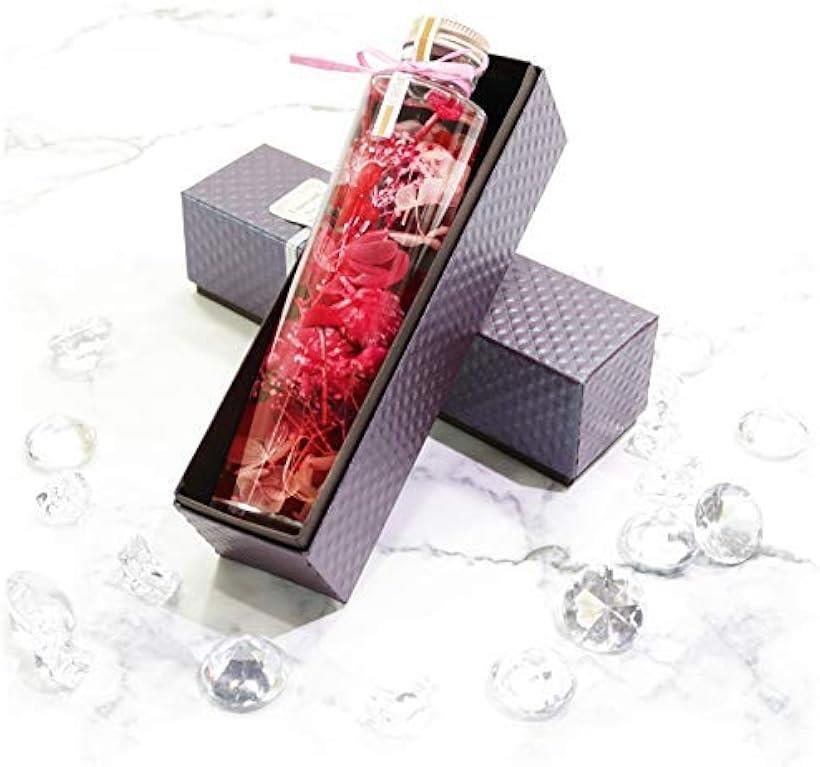 ハーバリウム リナLina専用BOX付 ピンク 贈り物 誕生日 女性 記念日 プレゼント 花...