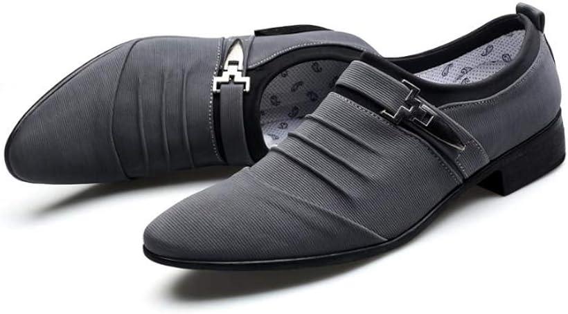 アスペルシオ スエード カジュアルシューズ メンズ ビジネスシューズ ビジネス靴 モンクストラップ 26cm 灰色( グレー, 26.0～26.5 cm 3E)