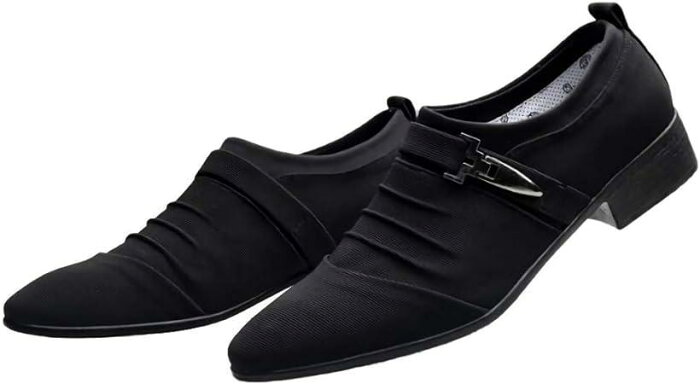アスペルシオ スエード カジュアルシューズ メンズ ビジネスシューズ ビジネス靴 モンクストラップ ウォーキング 27.5cm 黒色(ブラック, 27.5〜28.0 cm 3E)