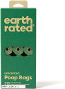 【楽天ランキング1位入賞】Earth Rated 正規輸入品ペット用エチケット袋 315枚入(無香料, 315個)