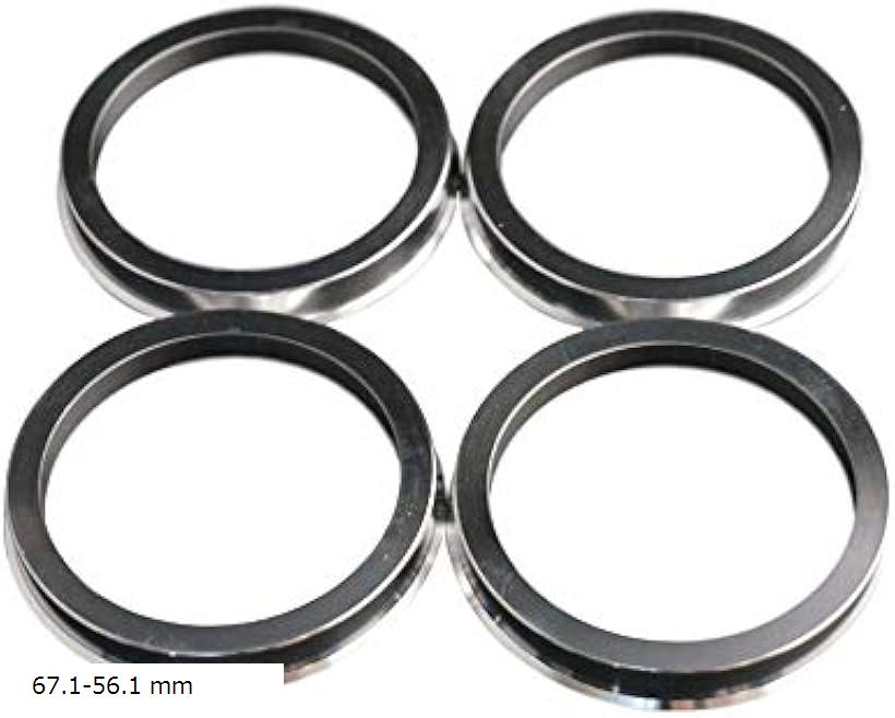 ��¤ ������� �ĥ� �դ� �ϥ֥�� 67.1 - 56.1mm 4�� ���å�