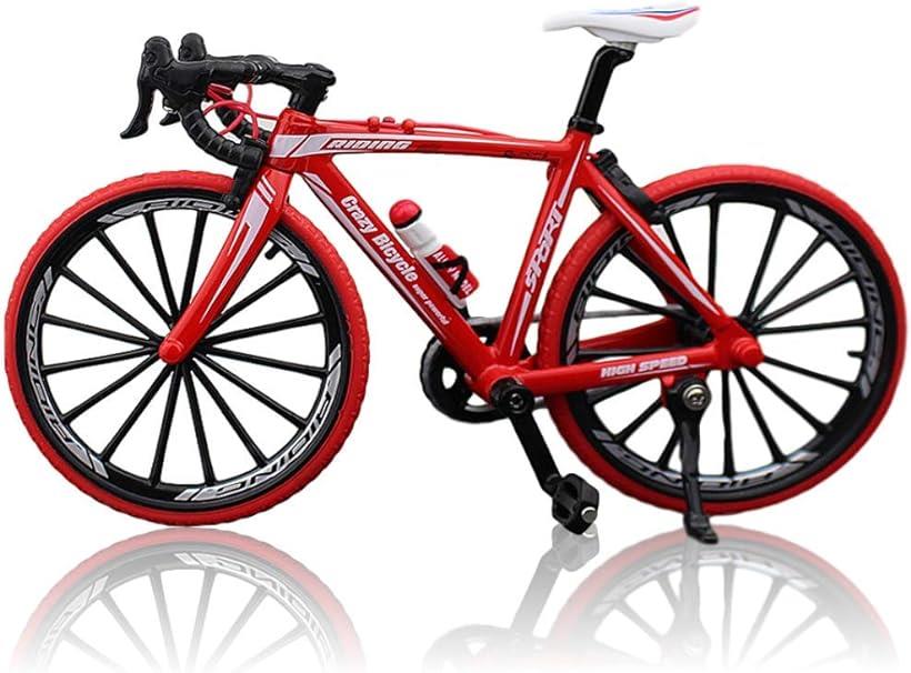 MORY TRADE morytrade 【初売り】 自転車 おもちゃ ロードバイク 1 赤 ロードレーサー ダイキャストかー 模型 10