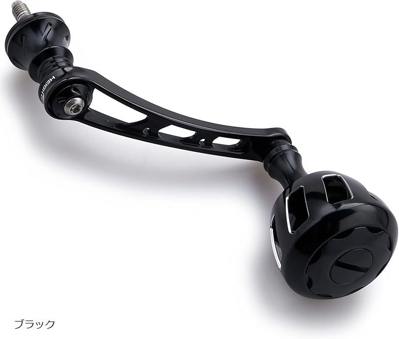 Rakuten - 56mm リール ハンドル 32mm ノブ搭載 シマノ ダイワ 通用 スピニングリール Wheel Series ブラック 518 (ブラック)