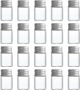 小瓶 ガラス瓶 小分け ミニボトル 小物 保存 容器 保管 20個セット( 6ml)