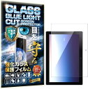 RISE フィルム dtab D-51C ガラスフィルム ブルーライトカット 93% NTTドコモ docomo 用 保護フィルム