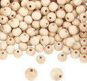 10mm 木製ビーズ ウッドビーズ 500個