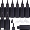 30本30mlドロッパーボトル プラステック絞りボトル グルー 塗料 アート 滴瓶 液体容器(30ml)