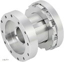 【全品P5倍★ワンダフルデー】ステアリングボス スペーサー 調整式 40mm～70mm 軽量 アルミ アルマイト ダブルナット 汎用 (シルバー)