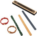【楽天ランキング1位入賞】レザー クラフト ブレスレット カッティング パンチ 手作り 工具 セット キット DIY 穴あけ(フリー)