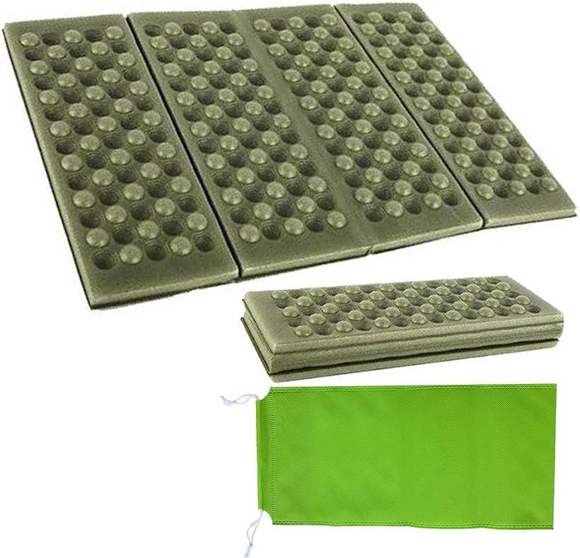 マット スポーツ 観戦 アウトドア キャンプ ピクニック バーベキュー 花見 釣り 登山 トレッキング 緑 (緑)