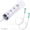 インジェクタ シリンジ プラスチック 多機能注射器 ディッシュ シャーレ クリア 200ml(クリア 200ml)