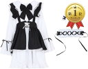 【全品P5倍★4/27 9:59迄】メイド服 コスチューム セット TOKYO GOODS MARKET(4XL, A/長袖ブラック)