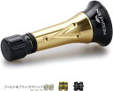 【全商品P5倍★5/16 1:59迄】HEIGHTEN 45mm リール スタンド カスタムバランサー シマノ(SHIMANO) ダイワ(DAIWA) スピニングリール 通用 Pillar Series (ゴールド＆ブラック(キャップ)) (285)