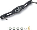 【全品P5倍★4/27 9:59迄】HEIGHTEN リール ハンドル (ノブなし) 厚さ4mm 1.5K炭布 カーボン シマノ(SHIMANO) ダイワ(DAIWA) アブ(Abu) 通用 ベイトリール 用 Carbon Series(120mm, ガンメタル) (383)