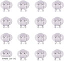 【楽天ランキング1位入賞】約40個/箱 ステンレス製 クリップ ワンタッチ シューズクリップ 靴飾りクリップ(約40個(1サイズ))