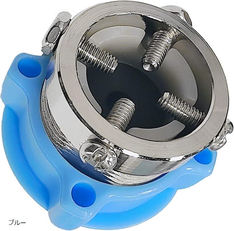 自動洗濯機給水ホース 元口付き 洗濯機水入口 自動給水 抜け防止 水漏れ防止 抗菌 防臭(ブルー, 14～23..