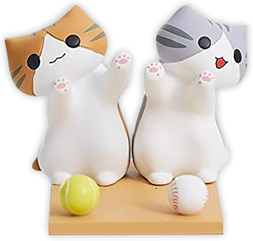猫の スマホスタンド ねこ ネコ グッズ かわいい 携帯スタンド 携帯電話用スタンド 携帯置き スマホ置き 卓上のサムネイル