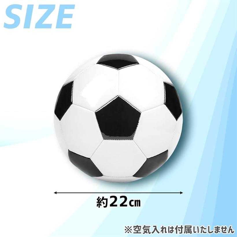 サッカーボール 白黒 シンプル 柔らかい 軽量 変形しにくい ヘディング 練習 試合 プレゼント MDM通販　サッカー　用品　セール