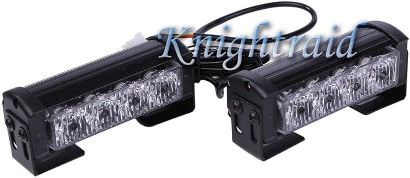Avan Knight 12V ストロボ ライト バー LED 2個 セット 緊急 警告灯 車 トラック ...