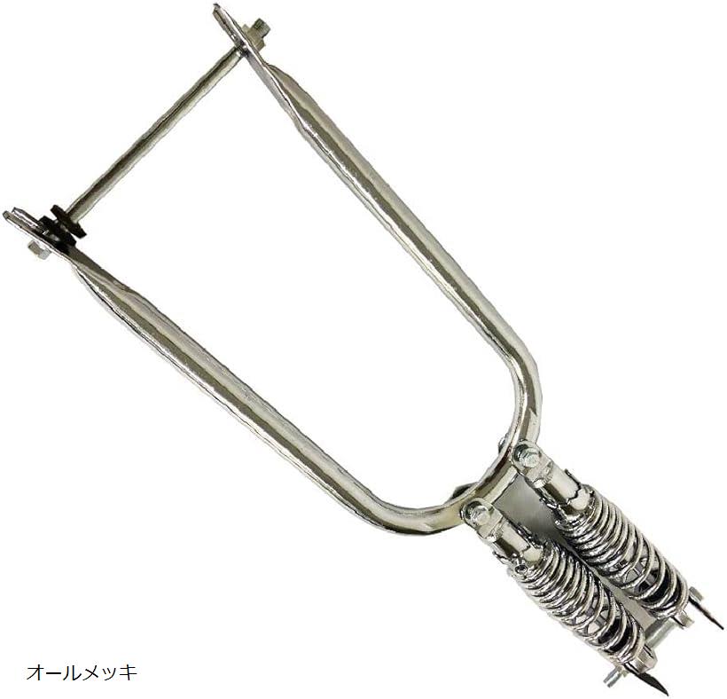 Life Design Johnson.47 カブ C50 C70 C90 スーパーカブ リトルカブ スプリンガーフォーク(オールメッキ)
