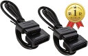 【全品P5倍★4/27 9:59迄】akindou スーパーファミコン (SFC) スーファミ 用 コントローラー 延長ケーブル 1.8m 2人用セット SNES