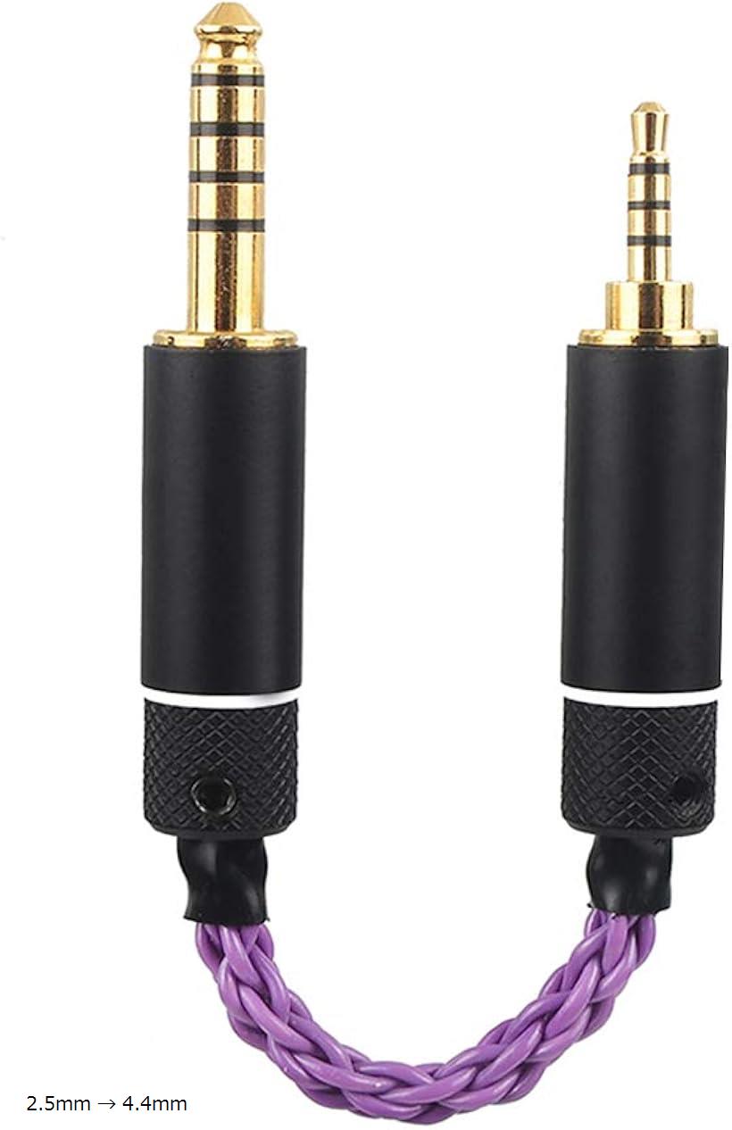 バリエーションコード : 2b4x1dsq4n商品コード2b60lnco34商品名ak8zgg24 オーディオケーブル ステレオケーブル 2.5mm 4極 ＞4.4mm 5極 オス-オス 8芯 10cm 銀メッキ単結晶銅ブランドokcscサイズ等2.5mm ＞ 4.4mm・「美しい外観と高い性能の両立」音楽プレーヤーやパソコンの音声をミニコンポなどで再生できる、コンパクトで取り回しがしやすいステレオミニプラグケーブルです。・「銀メッキ単結晶銅導体を採用」導体に銀メッキを施した純度99.9999%以上の単結晶銅を採用。単結晶銅は特別な鋳造方法により信号伝送方向の結晶粒界(結晶同士の隙間)をなくし、不純物等の混入を低減した導電性に優れる極めて純度の高い導体です。さらに銀メッキを施し、徹底したノイズ対策でイヤホンのパフォーマンスを引き出し、臨場感溢れる音場を表現します。・「編み込み構造採用」1芯あたりに純度99.9999％以上の単結晶銅を16本使用することで、伝送ロスを抑えケーブル本来の能力を発揮します。また、8芯構成で精密に編込まれた線材は、ケーブルの強度を高めるだけでなく、広いレンジ感を維持し、自然でありながらも空間表現力を向上します。・「高い柔軟性」外部シースにより柔軟性と低ノイズを実現。セッティング時に扱いやすいだけでなく、接続時は機器の端子部に負担をかけないケーブル構造です。・「耐蝕性に優れた金メッキプラグ」24金メッキ処理を施したプラグ部を採用して、高水準の性能を実現。変換による音質劣化を可能な限り低減し、安定的な接続を可能にします。※ 他ネットショップでも併売しているため、ご注文後に在庫切れとなる場合があります。予めご了承ください。※ 品薄または希少等の理由により、参考価格よりも高い価格で販売されている場合があります。ご注文の際には必ず販売価格をご確認ください。※ 沖縄県、離島または一部地域の場合、別途送料の負担をお願いする場合があります。予めご了承ください。※ お使いのモニタにより写真の色が実際の商品の色と異なる場合や、イメージに差異が生じることがあります。予めご了承ください。※ 商品の詳細（カラー・数量・サイズ 等）については、ページ内の商品説明をご確認のうえ、ご注文ください。※ モバイル版・スマホ版ページでは、お使いの端末によっては一部の情報が表示されないことがあります。すべての記載情報をご確認するには、PC版ページをご覧ください。サイズ:2.5mm＞4.4mm