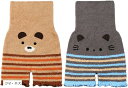 あったか もこもこパンツ レディース 毛糸のパンツ 2枚セット 腹巻き付き 冷え対策に(クマ・ネズミ)