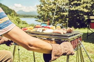 ペットグローブ キャンプ バーベキュー 手袋 園芸 動物 爬虫類 噛みつき 引っかき 耐熱 厚手 イエロー(黄色、 60cm)通販格安セール情報 楽天 通販