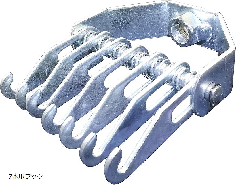 板金工具 鈑金 スタッド溶接 引き出し 粗だし ヘコミ修理 デントリペア 7本爪フック (7本爪フック)