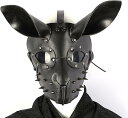 ウサギ マスク スチームパンク ハロウィン コスプレ バニーガール 仮装 仮面 ブラック
