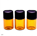 アロマオイル瓶 20本 遮光瓶 精油 アロマボトル ガラスびん 小分けボトル 保存容器 ビン(2ml)