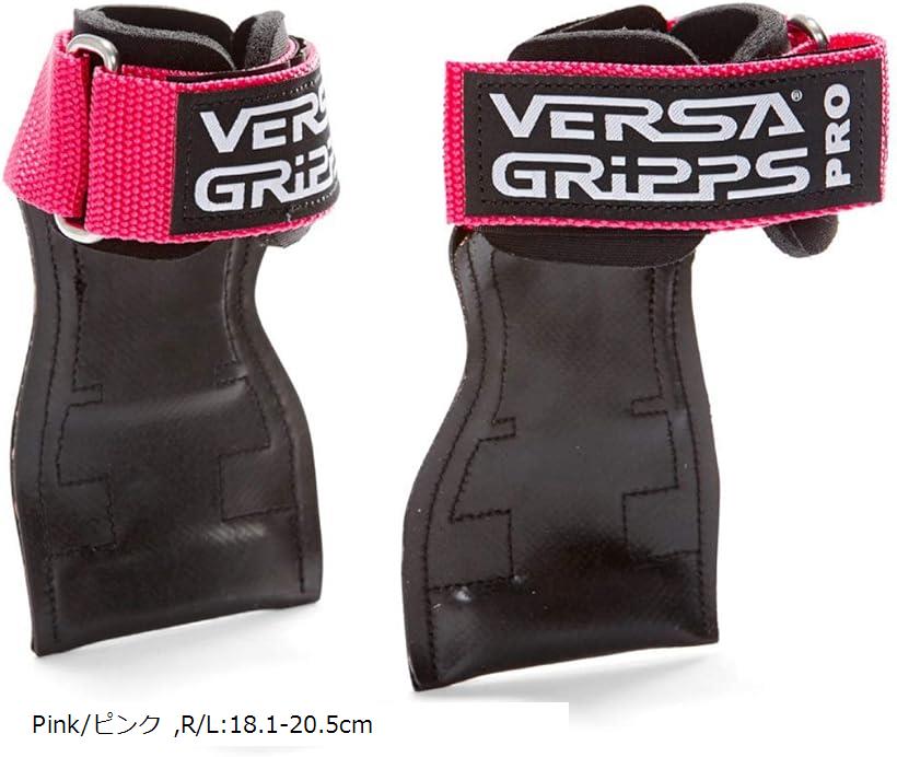 PRO パワーグリップ 筋力トレーニング・リストラップ(Pink/ピンク, R/L:18.1-20.5cm)