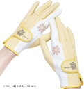 プレミーノ ゴルフ グローブ 手袋 レディース 両手 フィット感 耐久性 デザイン性 22 18.0cm-18.5cm(イエロー, 22 (18.0cm-18....