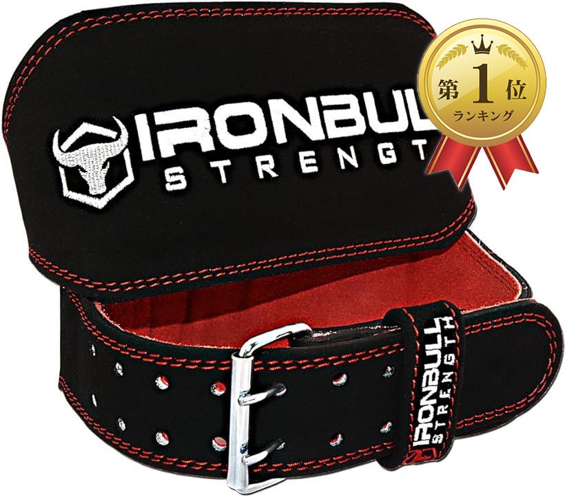 Iron Bull Strength トレーニングベルト 6インチパッド入り Medium